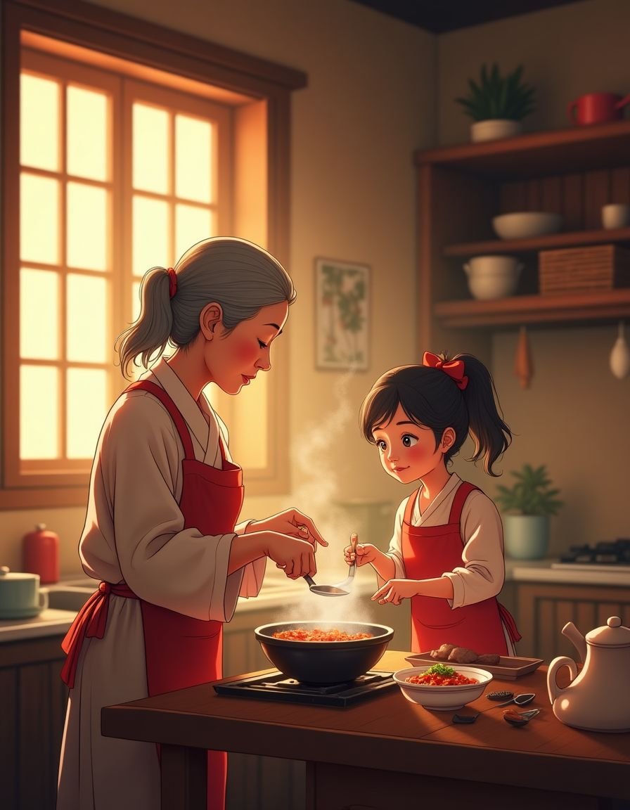 ai片库 外婆的私房菜